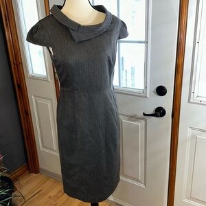 Fever London City Herringbone Dress
